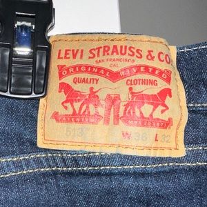Levi jeans 513 36x32 blue